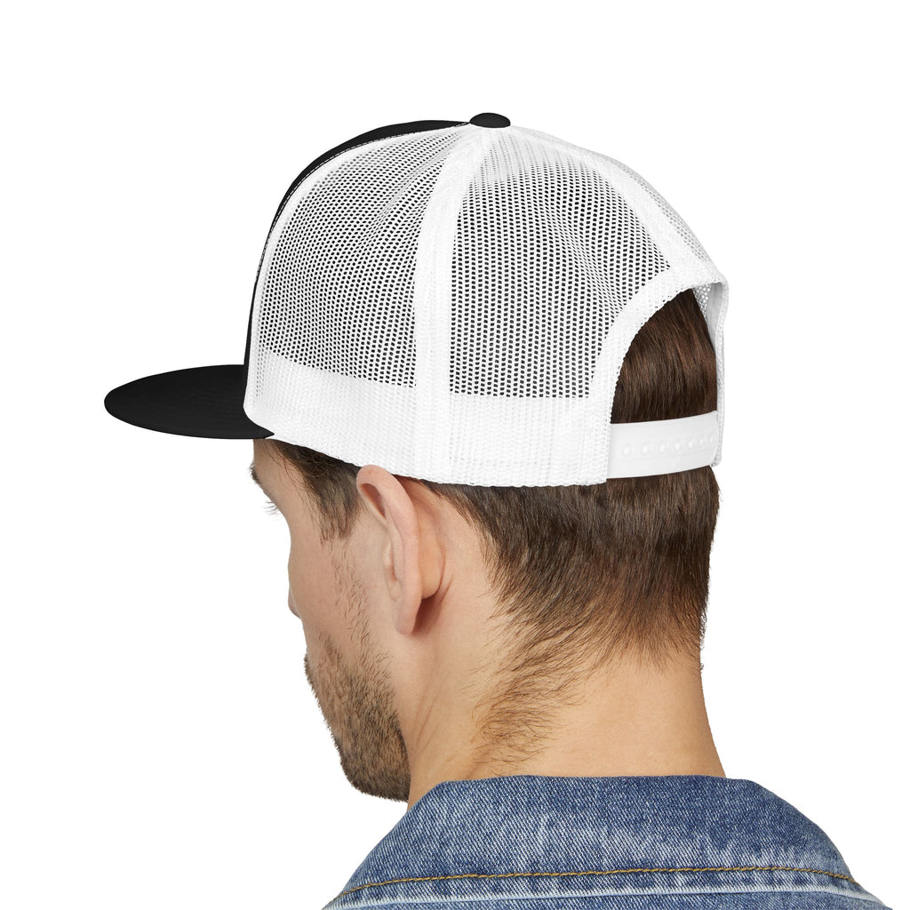 Discover Trucker Cap —Classic Logo 5-Panel Mesh Hat