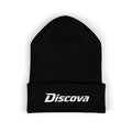 Discova Beanie Weenie ;) — Classic Embroidered Logo Black Winter Cuffed Hat