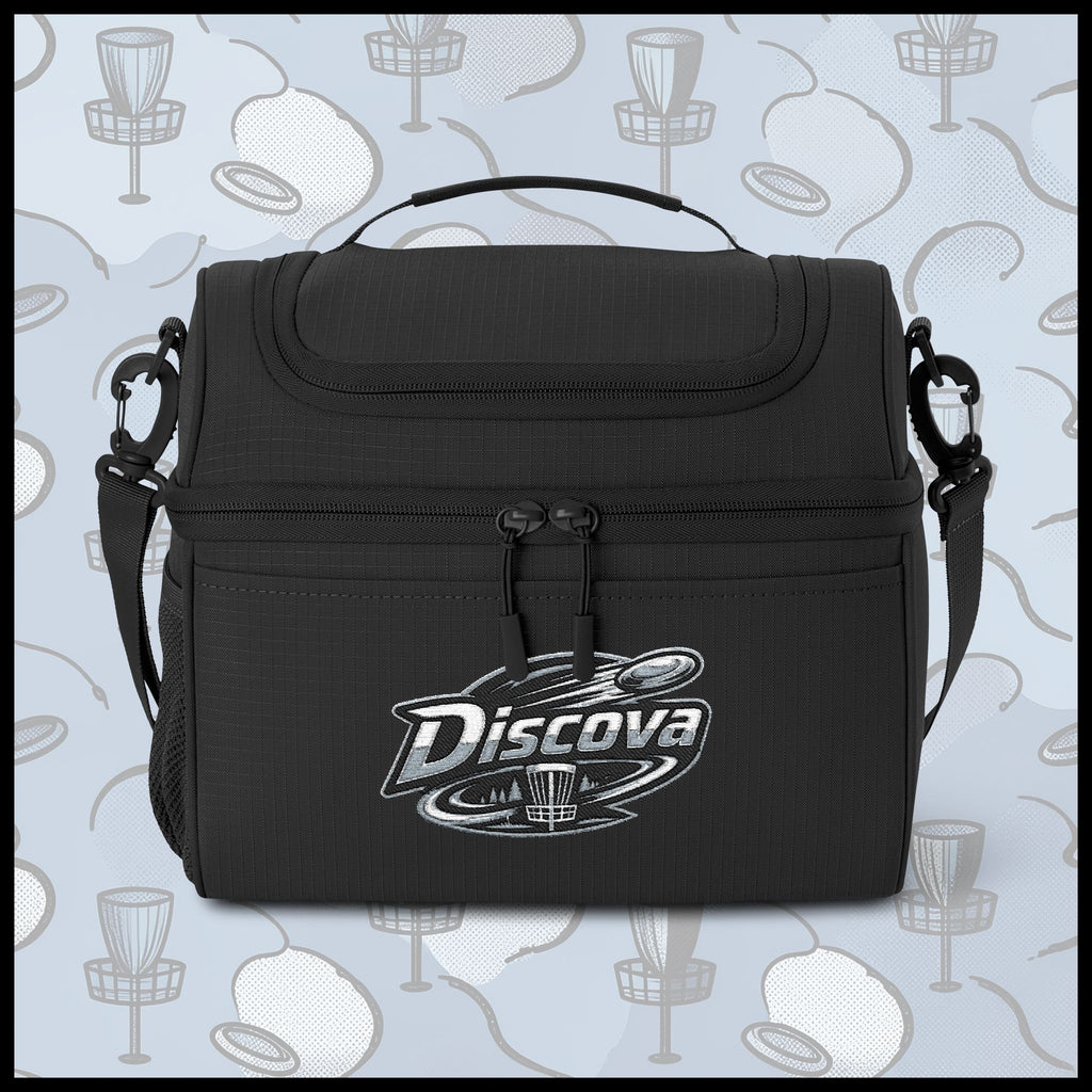 Discova Logo Cooler Bag — Insulated Lunch & Beverage Tote for Outdoor Adventures