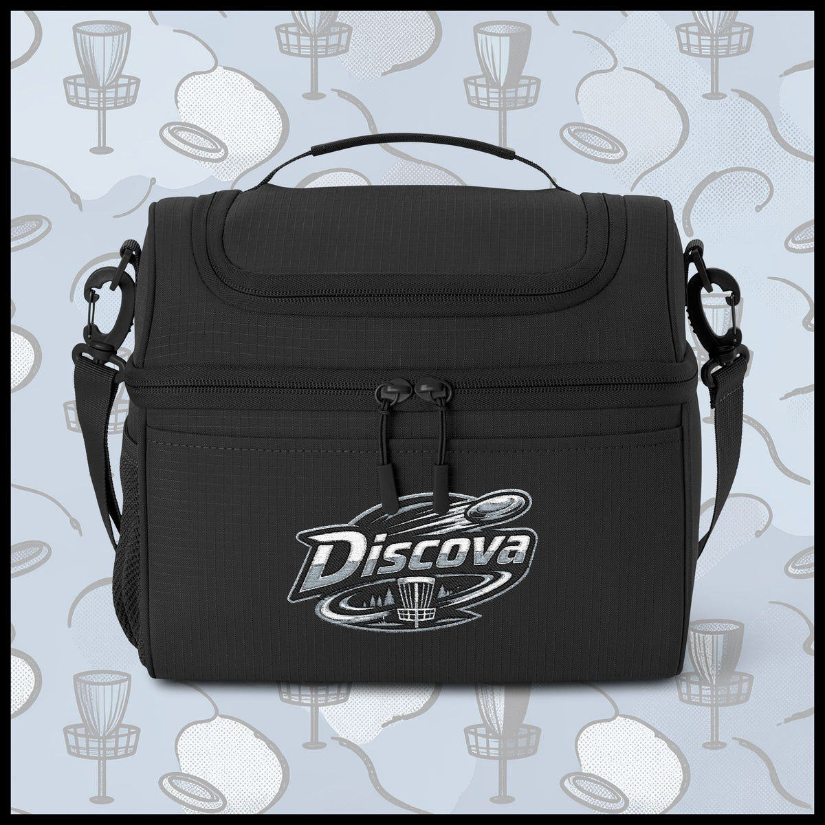 Discova Logo Cooler Bag — Insulated Lunch & Beverage Tote for Outdoor Adventures