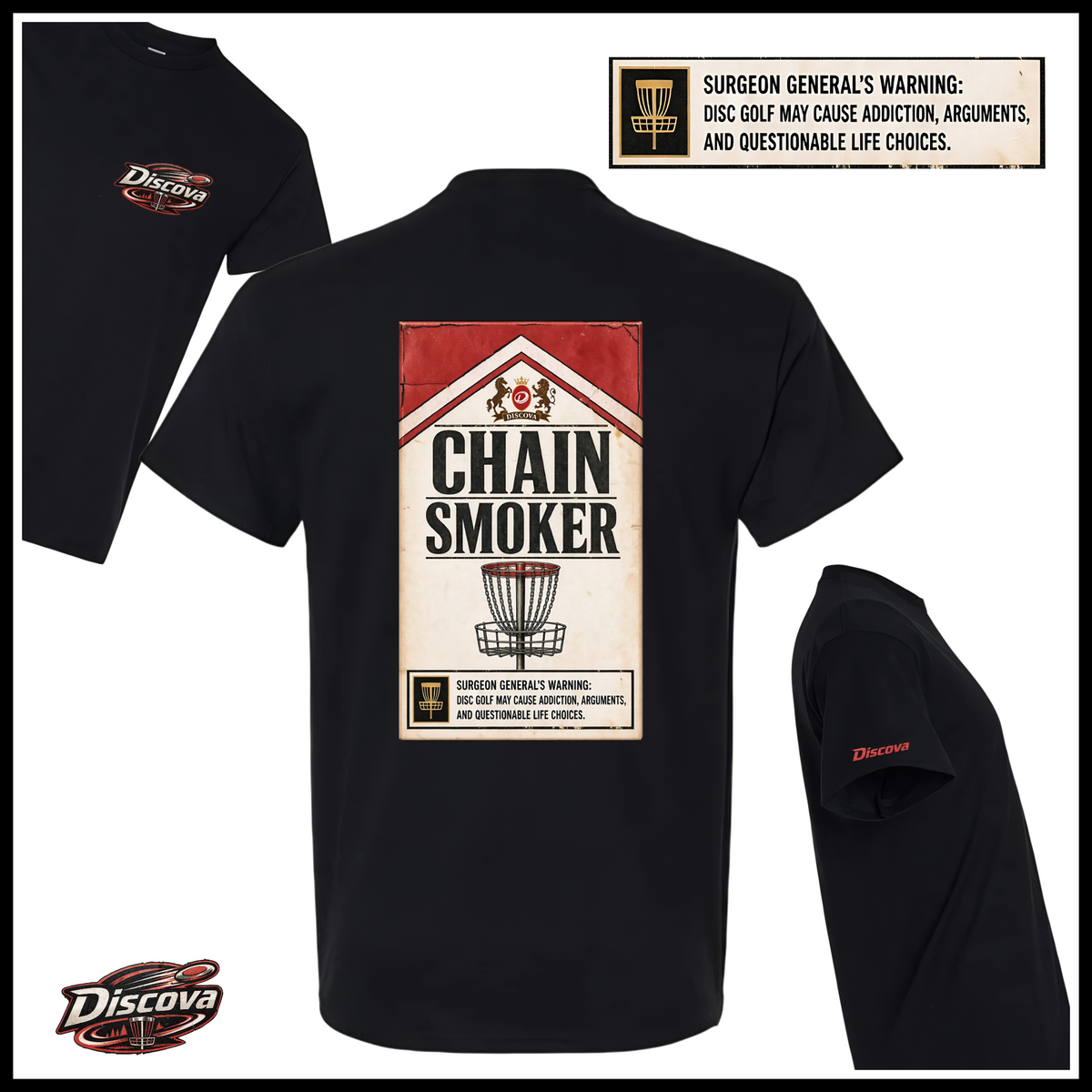 CHAIN SMOKER Discova T-Shirt