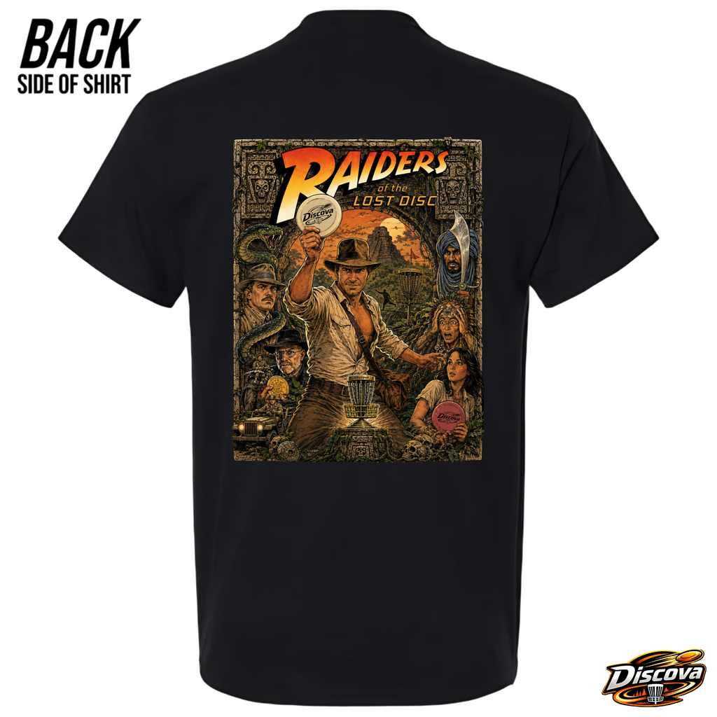 RAIDERS of the LOST DISC Discova T-shirt