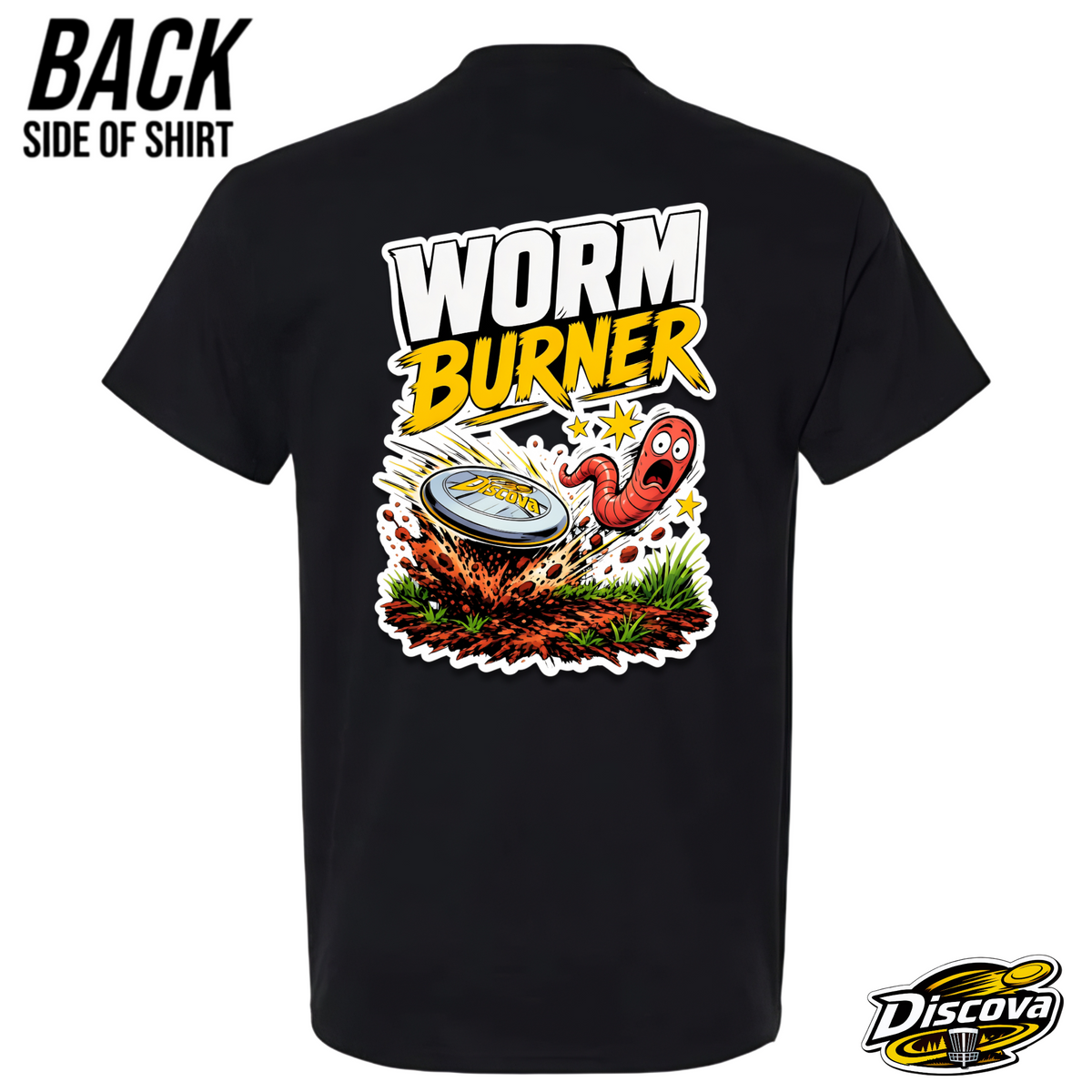 WORM BURNER Classic Discova T-Shirt
