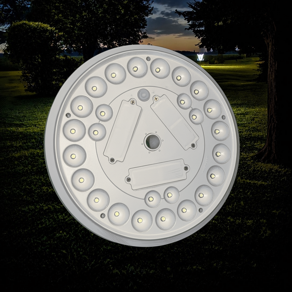 Discova Solar Basket Light - Disc Golf Basket Solar Light