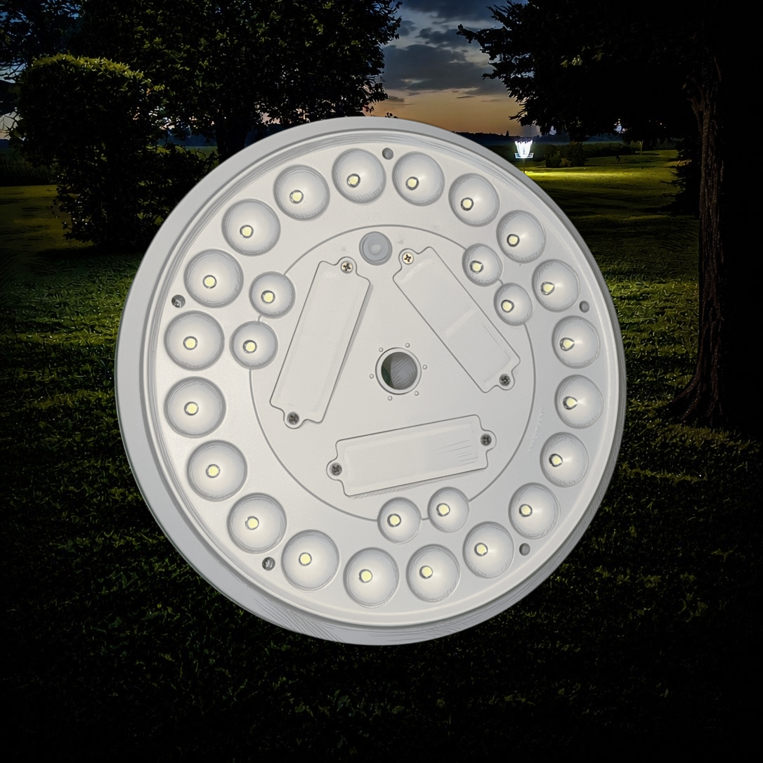 Discova Solar Basket Light - Disc Golf Basket Solar Light