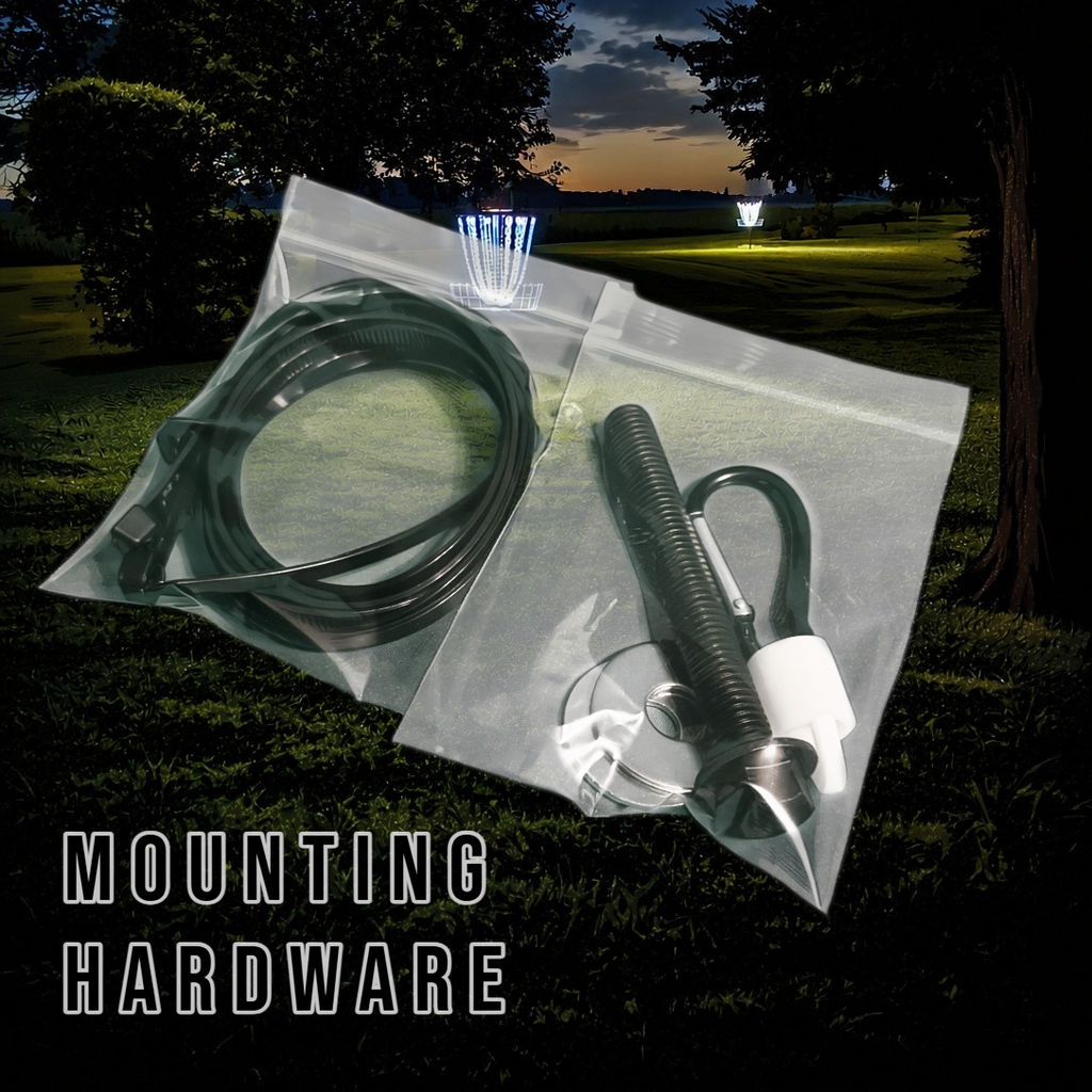 Discova Solar Basket Light - Disc Golf Basket Solar Light